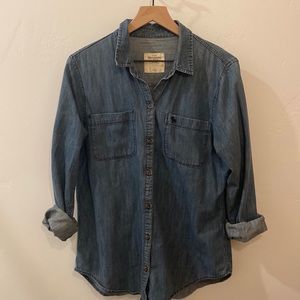 Abercrombie & Fitch Denim Button Down Shirt